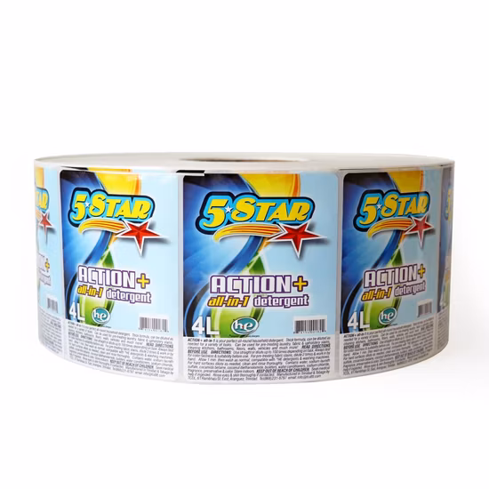 Etiqueta autoadhesiva adhesiva personalizada que imprime etiquetas de embalaje de botellas de productos cosméticos Etiqueta adhesiva de botella de agua