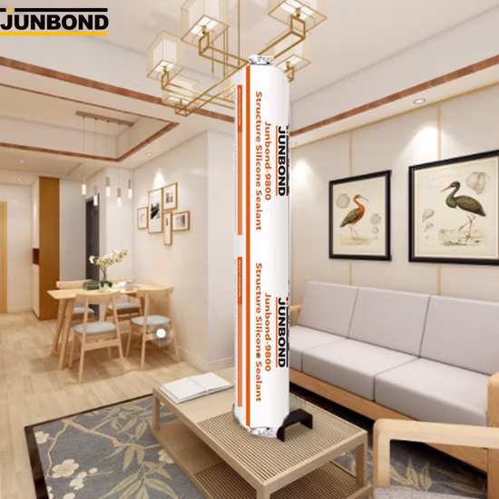 Proveedor de fabricante de adhesivo sellador de silicona de secado rápido estructural de silicona neutra
